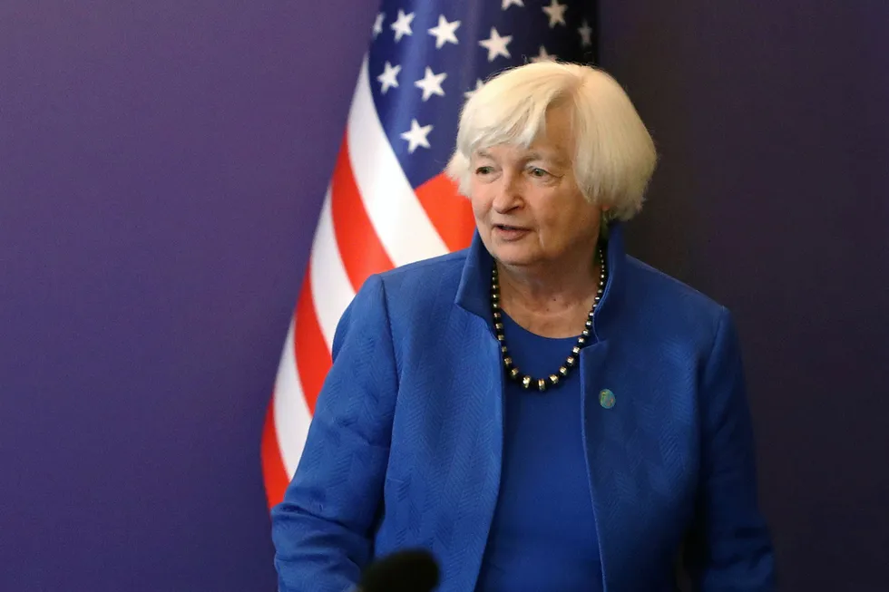 US Treasury Secretary Janet Yellen, who will have ultimate responsibility for the forthcoming renewable hydrogen definition.