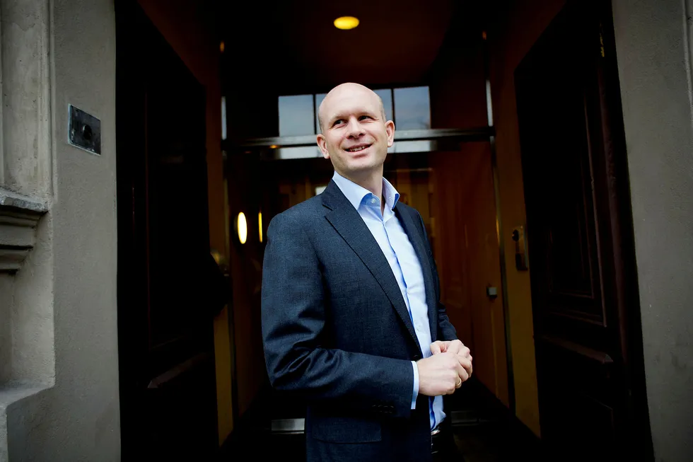 Daglig leder Øyvind Torpp i konsulentselskapet BCG sender flere ansatte utenlands. Foto: Mikaela Berg