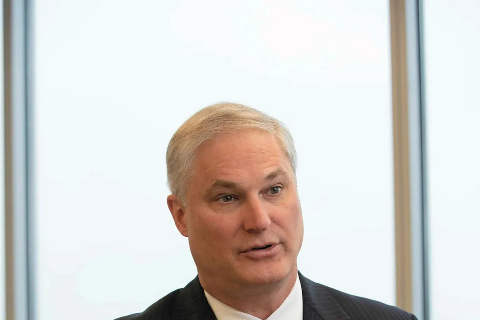 Subsea billions: Doug Pferdehirt, chief executive of TechnipFMC