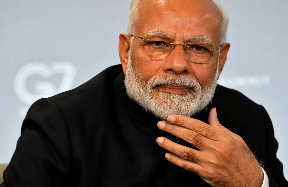 Plaudits: Indian Prime Minister Narendra Modi