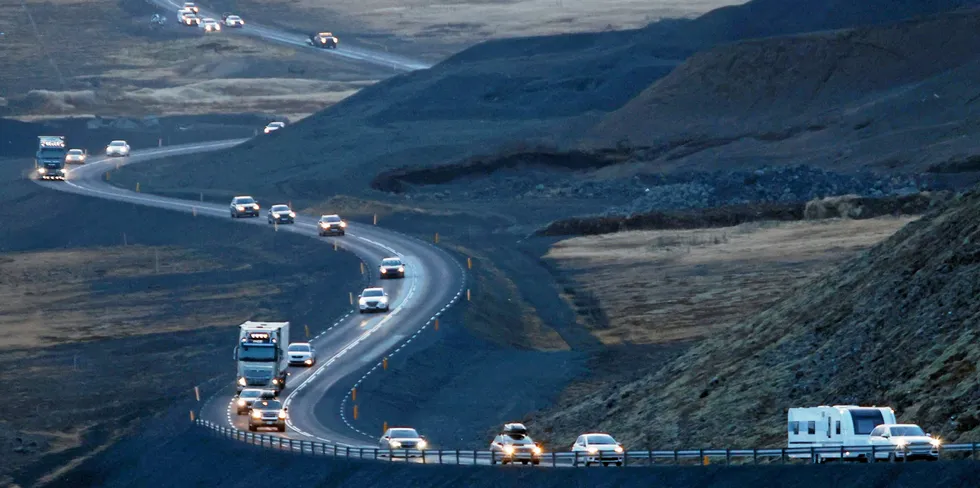 Last month, locals from Grindavik had to leave their village following fears of a potential volcanic eruption which caused civil defense authorities to declare a state of emergency in the region.