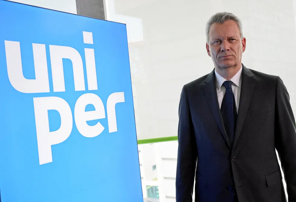 Difficult year: Uniper chief executive Klaus-Dieter Maubach.