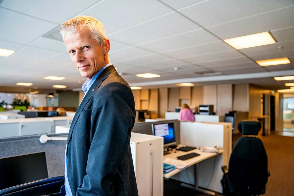 Skattedirektør Hans Christian Holte har vært skattedirektør siden 2013 og blir nå Nav-direktør.