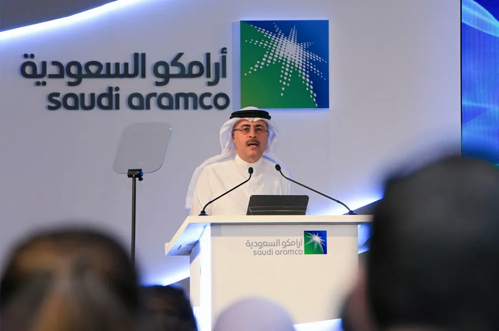 Saudi Aramco CEO Amin Nasser.