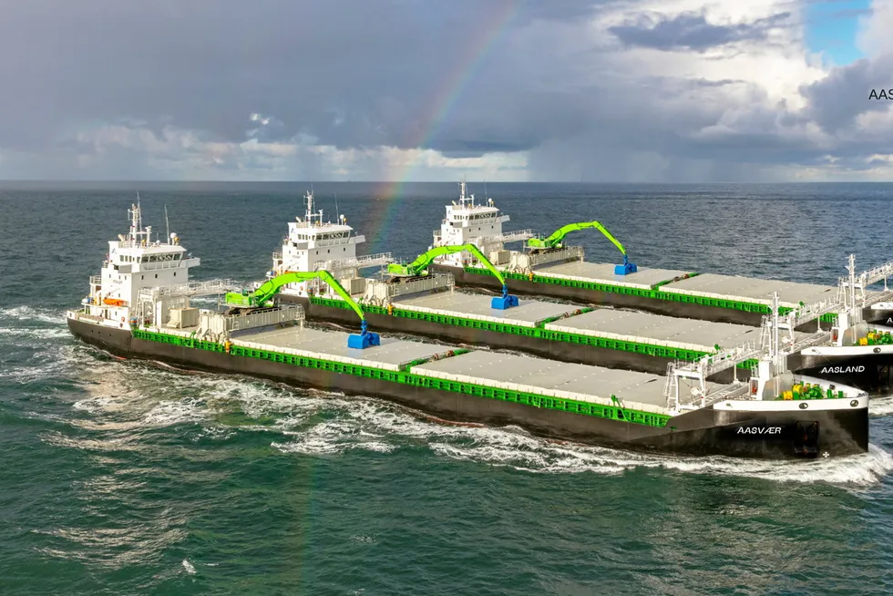Aasen shippings tre nye hybrid bulk-skip.