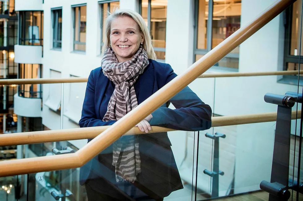 Den nye Boligbygg-sjefen Marit Leganger kommer fra stillingen som stabsdirektør i Forsvarsbygg. Foto: Gunnar Blöndal