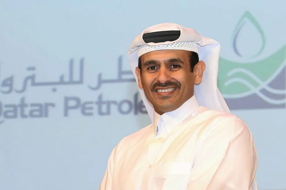 Negotiations: Saad Sherida al Kaabi, chief executive of Qatargas' parent company Qatar Petroleum