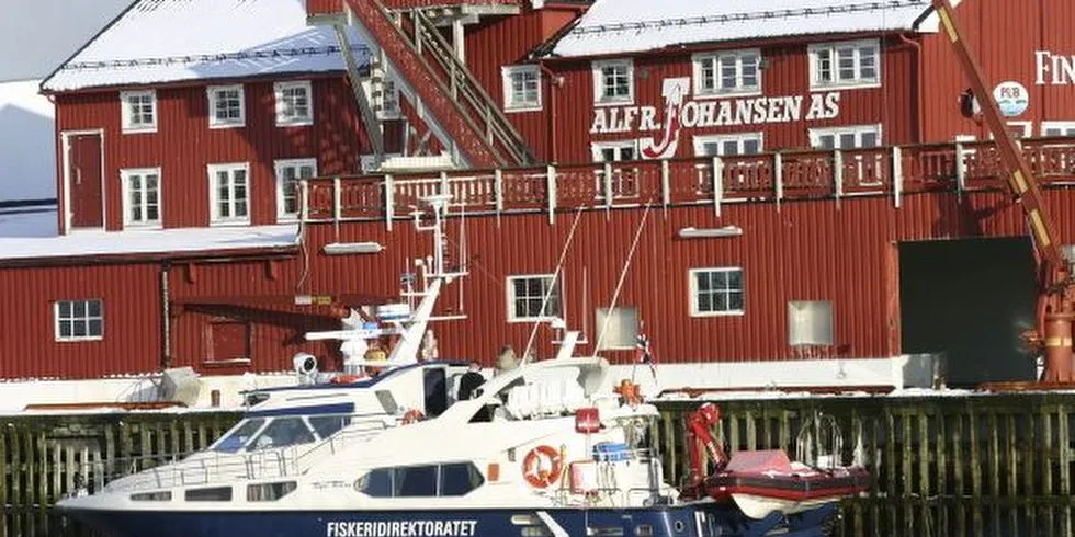 Fiskeridirektoratets kontrollbåt "Royal Viking". Arkivfoto: Geir Bjørn Nilsen.