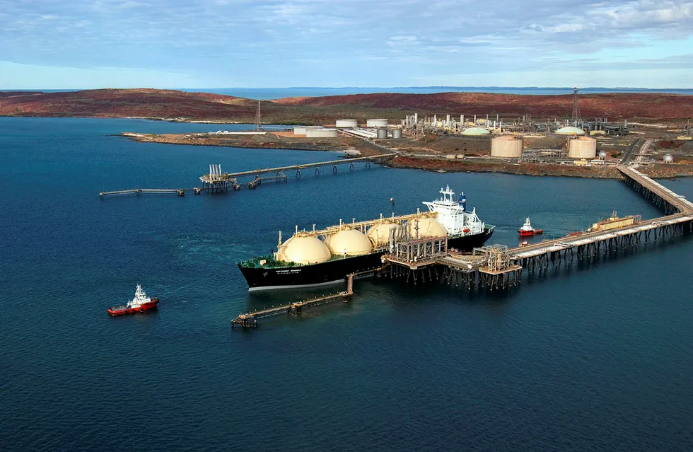 Tough market: Australia's LNG exports are anticipated to rise this year but their value will fall in line with prices