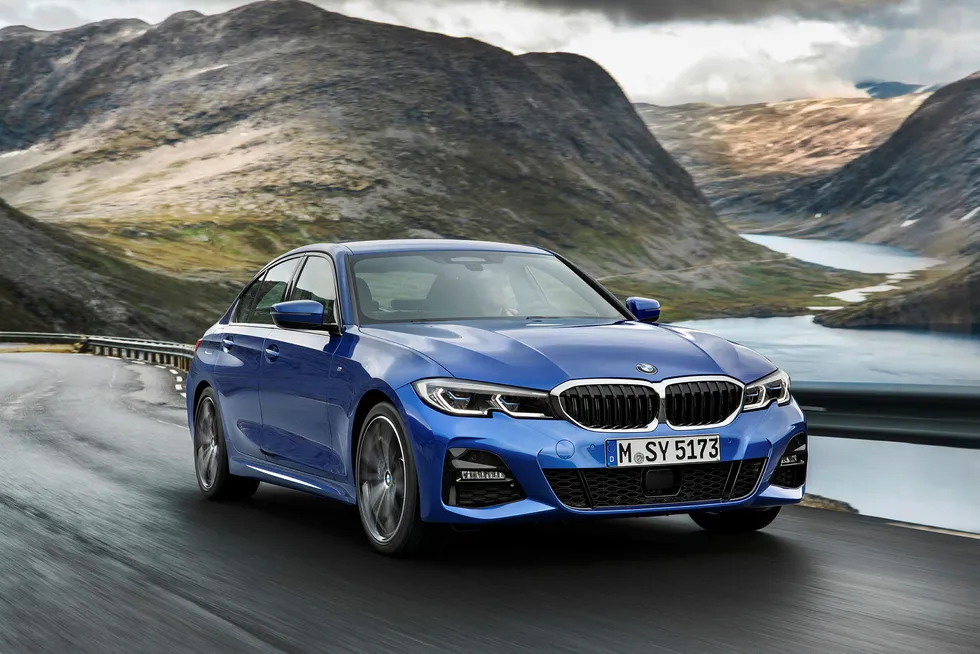 BMWs nye 3-serie har allerede vært på besøk i Norge der disse promobildene ble tatt.