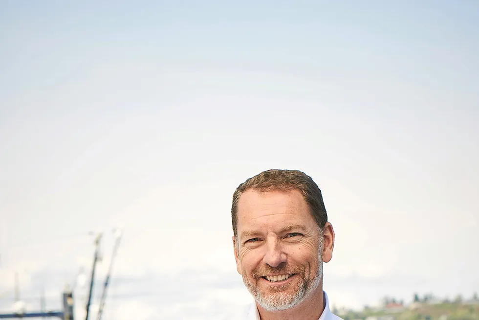 Joe Bundrant, CEO of Seattle-based fisheries and processing giant Trident Seafoods.