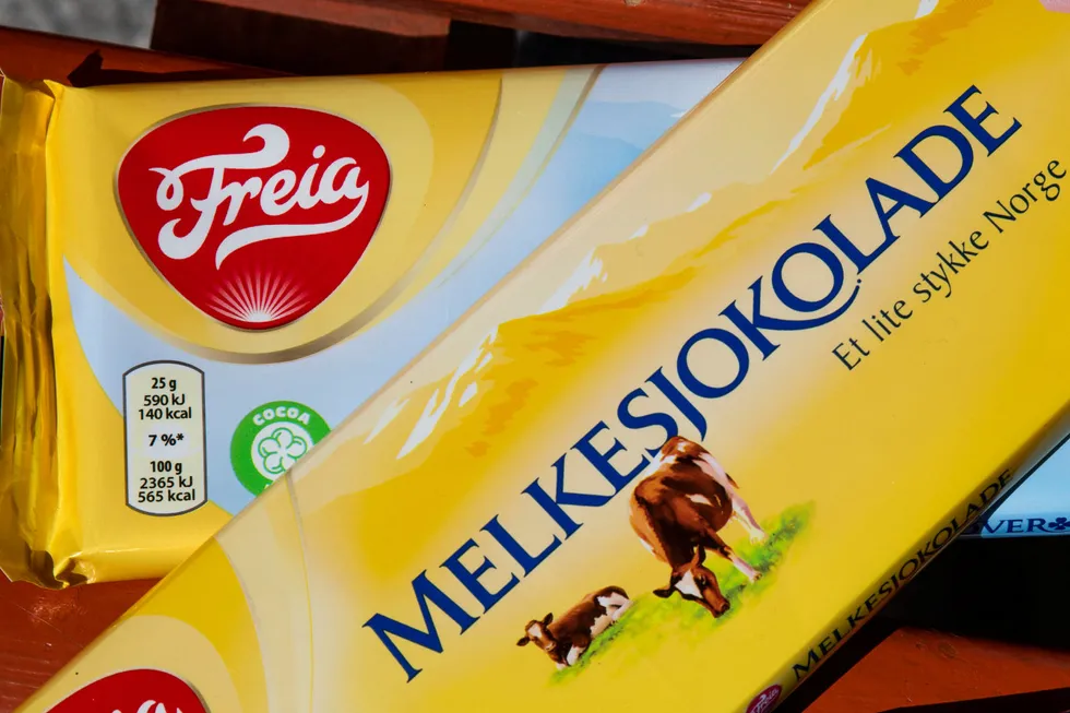 Freia produserer alt fra melkesjokolade til twistposer, bakekakao, sjokoladenisser og solbærtoddy.