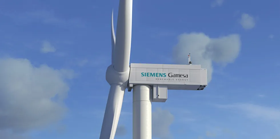 Siemens Gamesa 5.X turbine.
