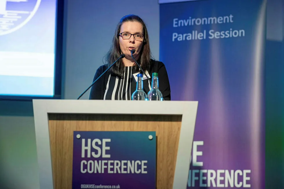 Decision: Susan Laing of Opred speaking at OGUK's HSE conference in Aberdeen on Wednesday