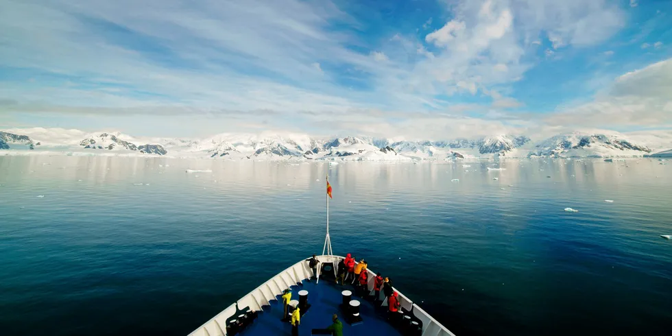 FORSKNING PÅ HAVET: FN oppfordrer til at dette tiåret brukes til massive investeringer i forskning, infrastruktur og globalt samarbeid innen havforskning. Bildet er fra Antarktis