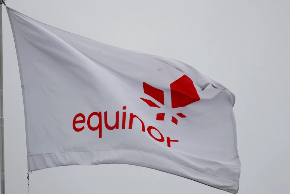 Portfolio rationalised: an Equinor flag flutters at the oil company's headquarters in Stavanger
