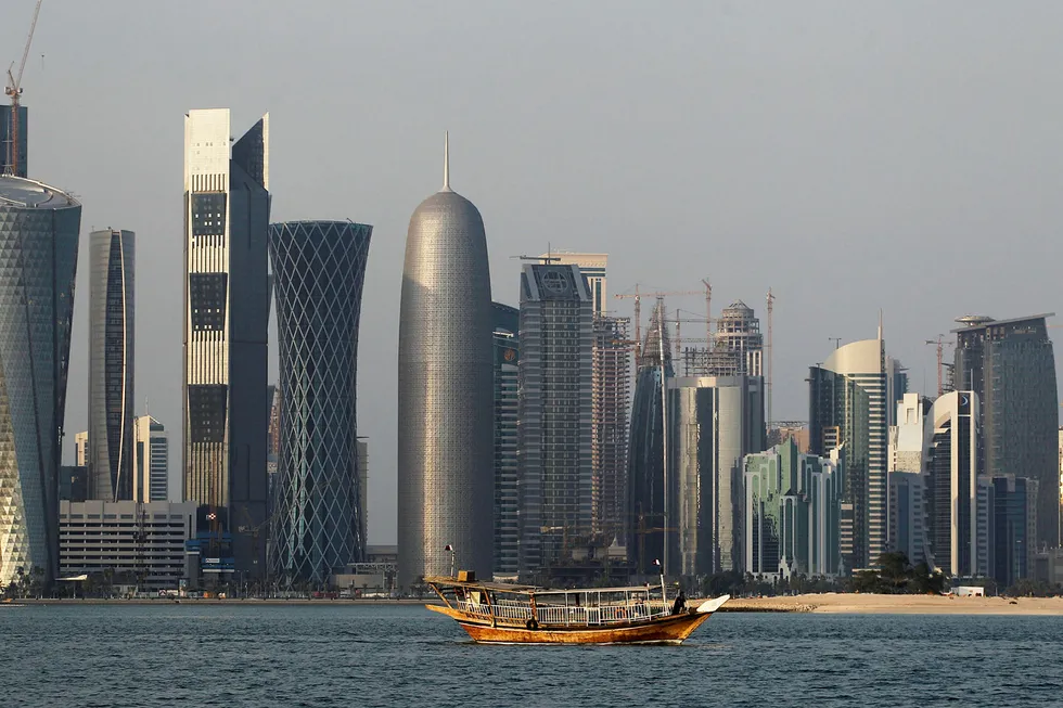 Finansdistriktet i Doha, Qatar. Foto: Saurabh Das