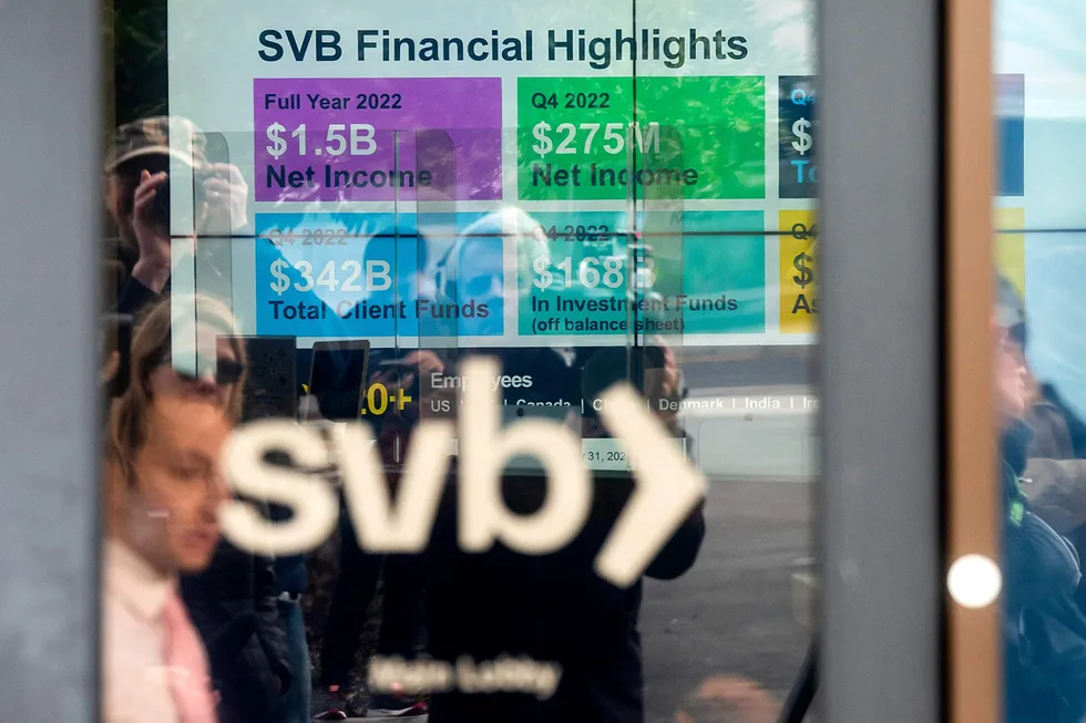 SVB Financial Group åpner konkursbeskyttelsesprosess i USA