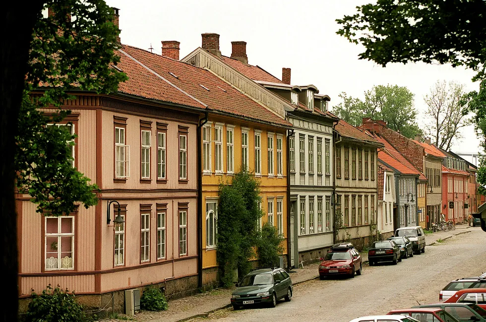 Fredrikstad er kåret til Norges mest attraktive by. Foto: Berit Roald/NTB Scanpix
