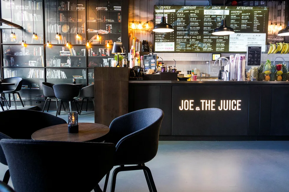 Ferskpresset juice og discostemning på dagen har gjort Joe & The Juice til en internasjonal suksess. Foto: Gunnar Lier