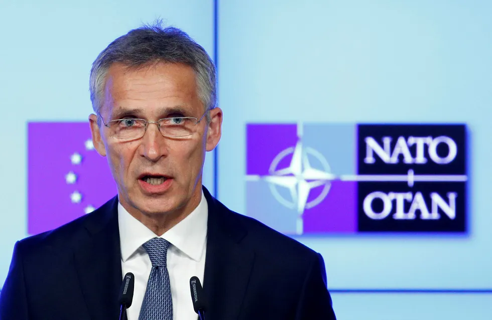 Nato-sjef Jens Stoltenberg. Foto: François Lenoir