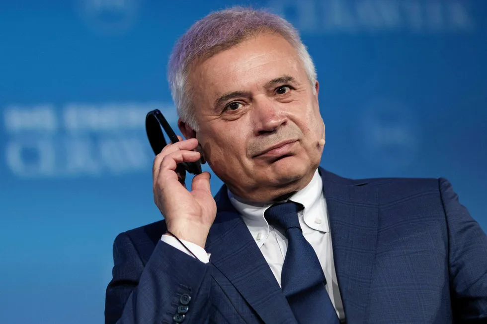 In tune: Vagit Alekperov, president of Russian oil producer Lukoil