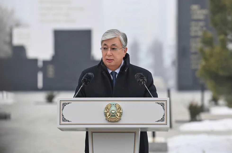 Opportunity: Kazakhstan President Kassym-Jomart Tokayev.