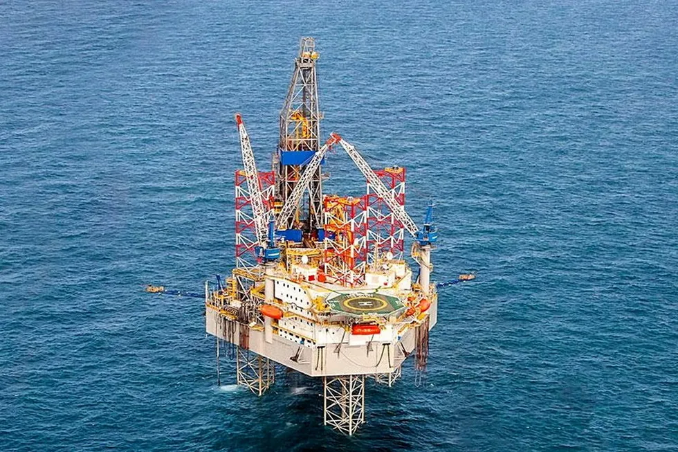 Asset: a jack-up drilling rig owned by Noble Corporation