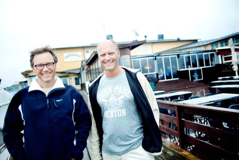 Fra venstre: Kristian og Roger Adolfsen. Foto: Fartein Rudjord