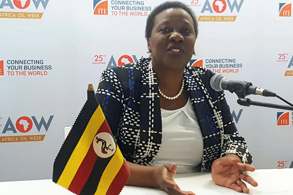 Uganda Energy & Mineral Development Minister Irene Muloni