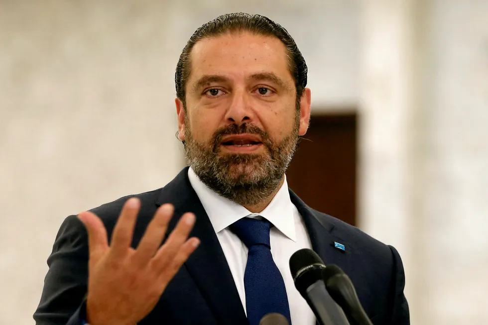 Request: Lebanese Prime Minister Saad Hariri said the government has asked the International Finance Corporation to consult on proposals for new gas-fired power plants in the country
