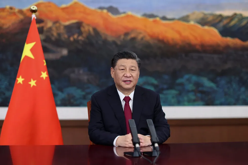 President Xi Jinping og Kina ønsker en frihandelshandelsavtale med Norge.