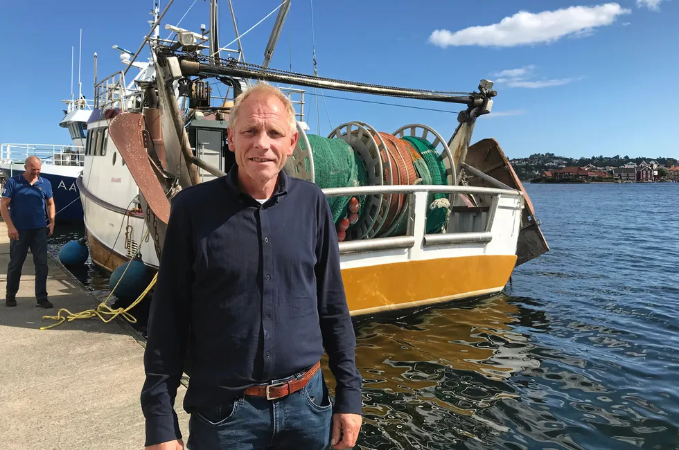 Lennart Danielsen i Fiskerlaget Sør er bekymret for rekefiskerne i sør. Han kjenner seg ikke igjen i virkelighetsforståelsen av rekebestanden.