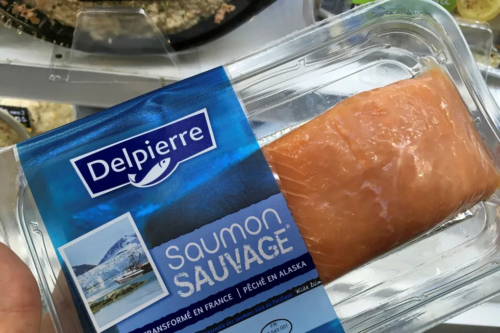 French hunger for smoked salmon not what is was.