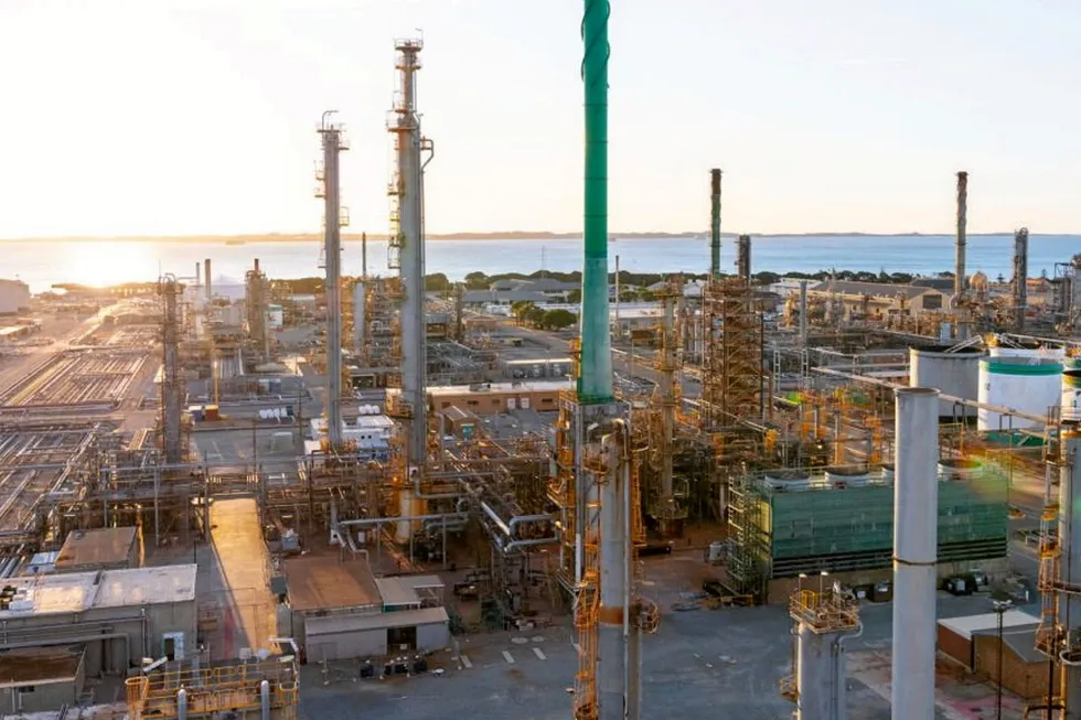 Energy transition: BP is looking to use the site of its old oil refinery in Kwinana, Western Australia, as a renewable fuels plant that will include the production of green hydrogen
