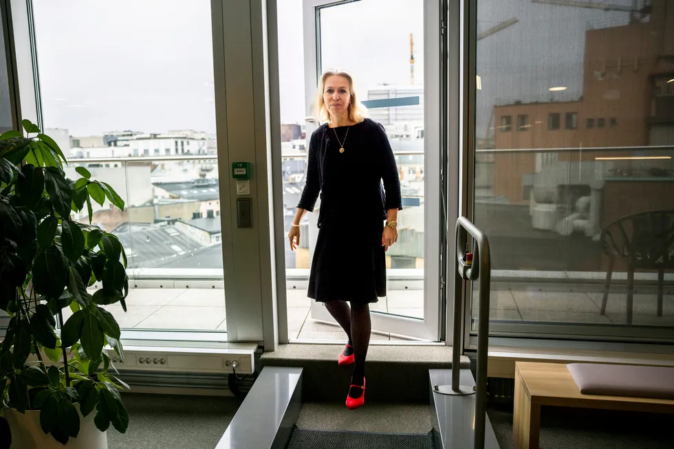 Annette Gohn-Hellum er ansvarlig for selskapskontroll i Riksrevisjonen.