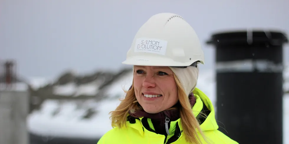 Kamilla Mordal Holo er prosjektdirektør i Salmon Evolution.