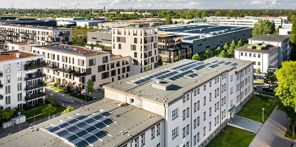Solar rooftops in Berlin