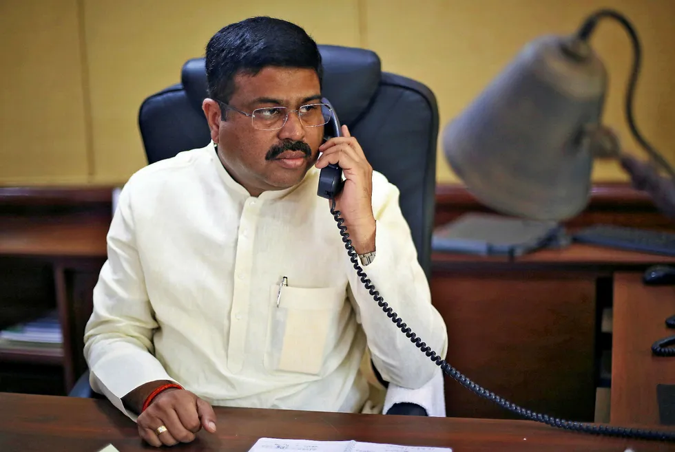 Attracting interest: India's Petroleum & Natural Gas Minister Dharmendra Pradhan