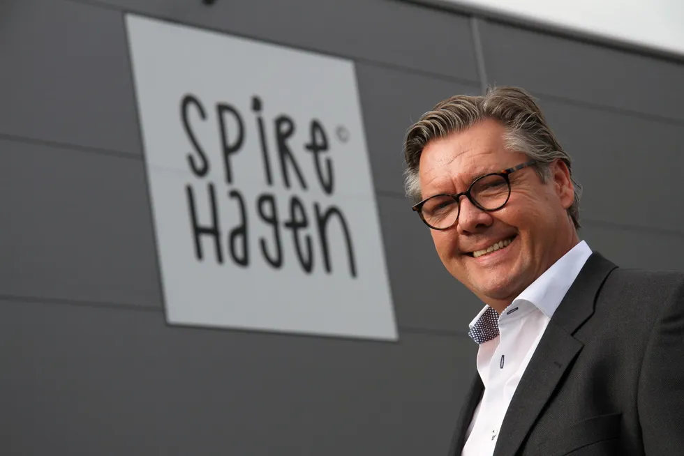 Frode Berner Hope er kontrollerende aksjonær og styreleder i spireprodusenten Spirehagen.
