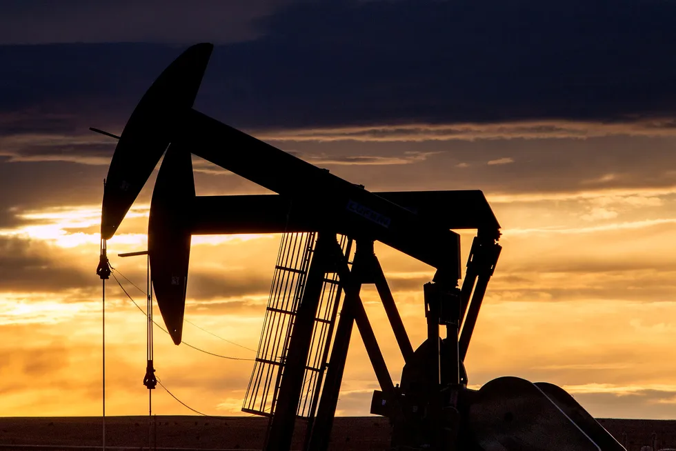 Amerikanske oljeprodusenter trenger en høy oljepris for å få det til å gå rundt fremover, om man skal tro kredittvurderingsbyrået Moody's. Foto: Ørjan F. Ellingvåg
