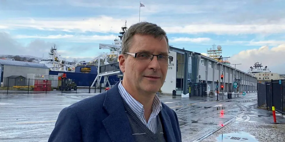 Harald Sveier, teknisk sjef i Lerøy Seafood Group.Foto: Camilla Aadland