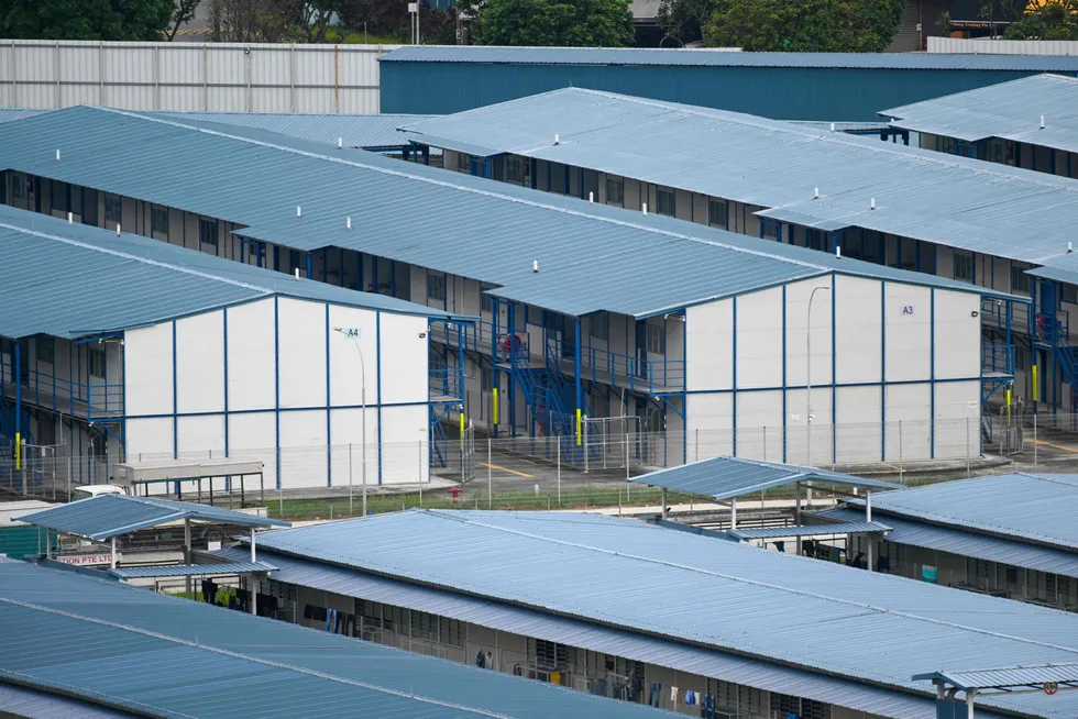 Home away from home: a dormitory for migrant workers in Singapore