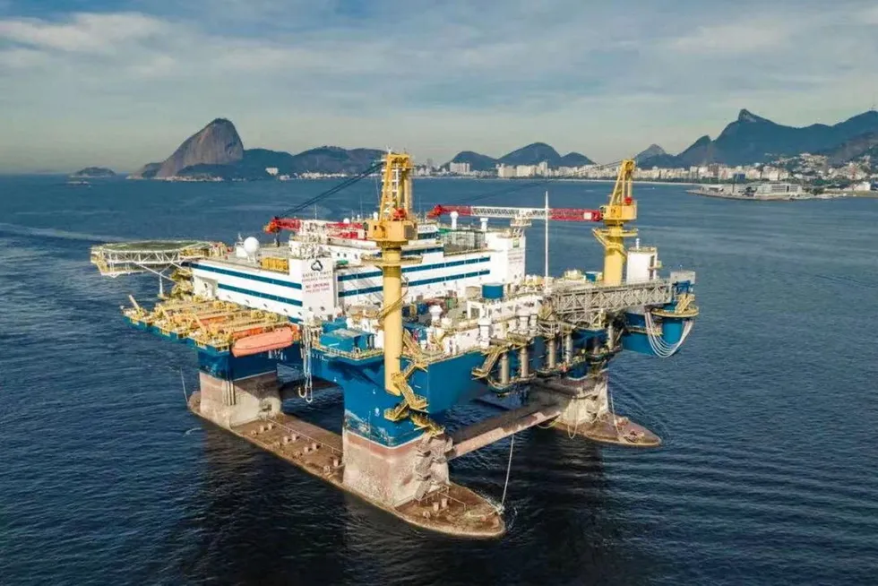 In demand: the flotel OOS Tiradentes has been operating offshore Brazil since 2018