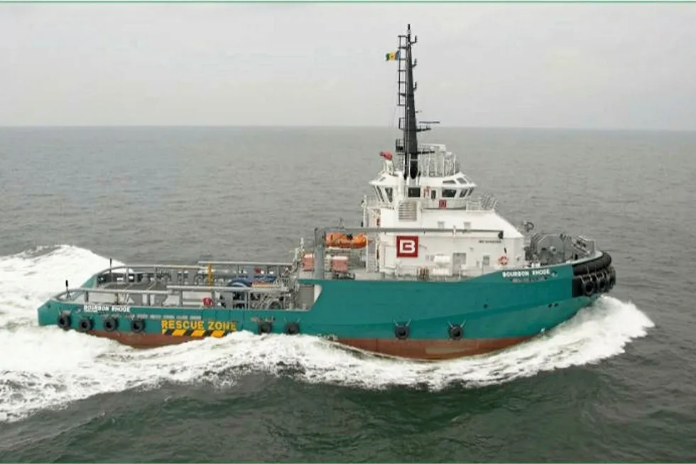 Lost vessel: the Bourbon Rhode sank en route to Guyana last month