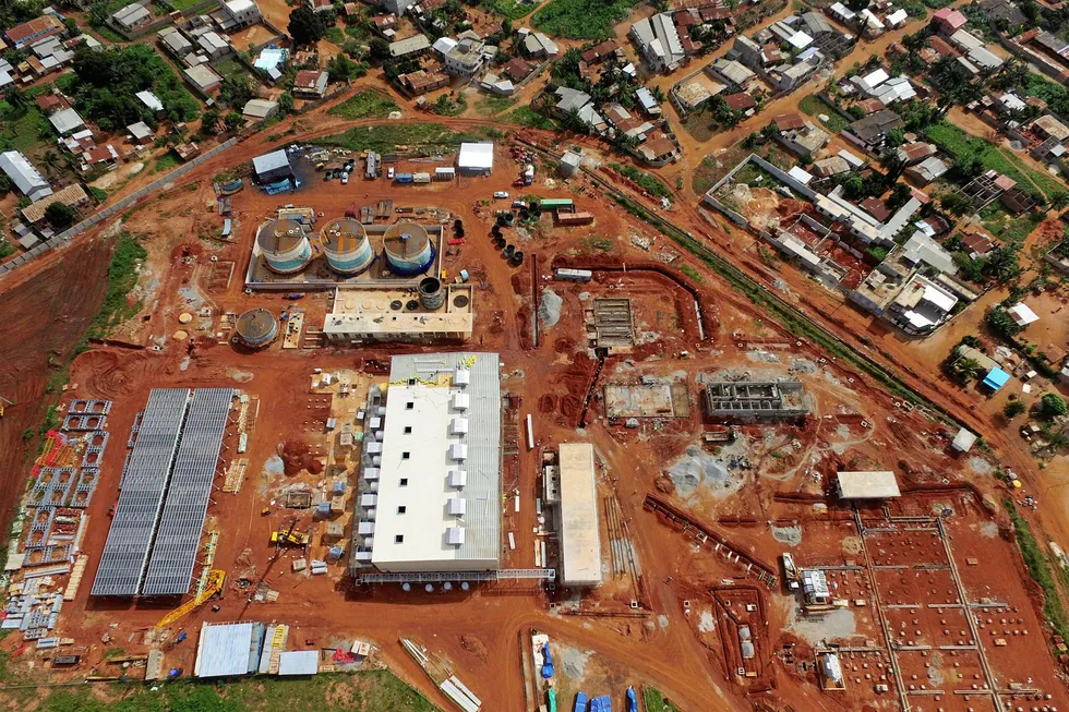 The 120MW Maria Gleta dual fuel power plant in Benin which was due to be in operation by mid-2019.