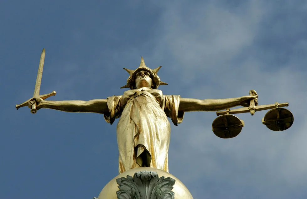 Judgment: the Statue of Justice in London