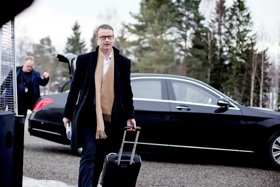 Olje- og energiminister Terje Søviknes. Foto: Ida von Hanno Bast