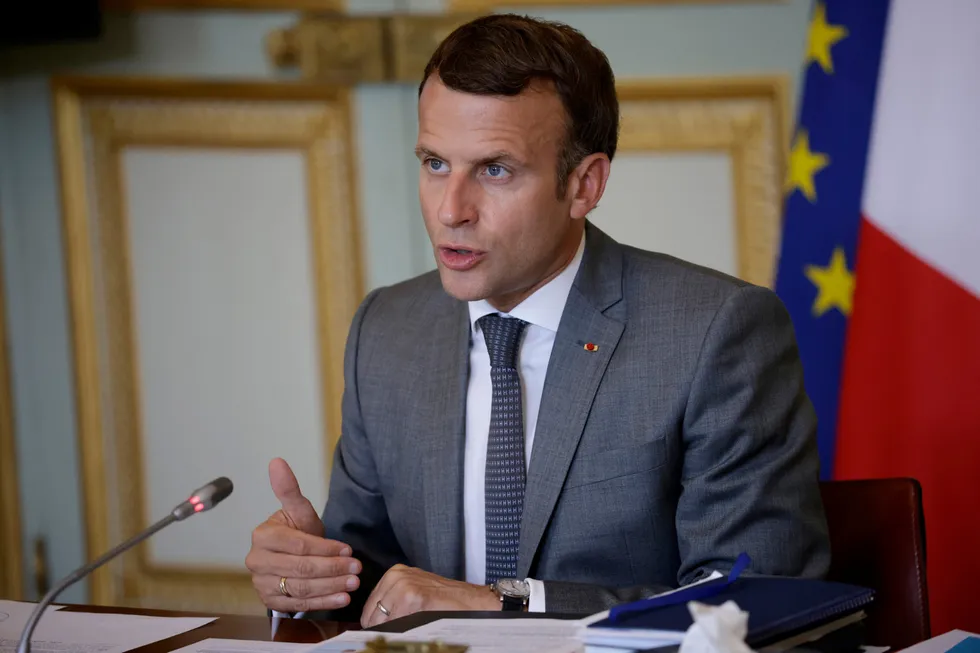 Frankrikes president Emmanuel Macron skal være en av statslederne angrepet med spionverktøyet