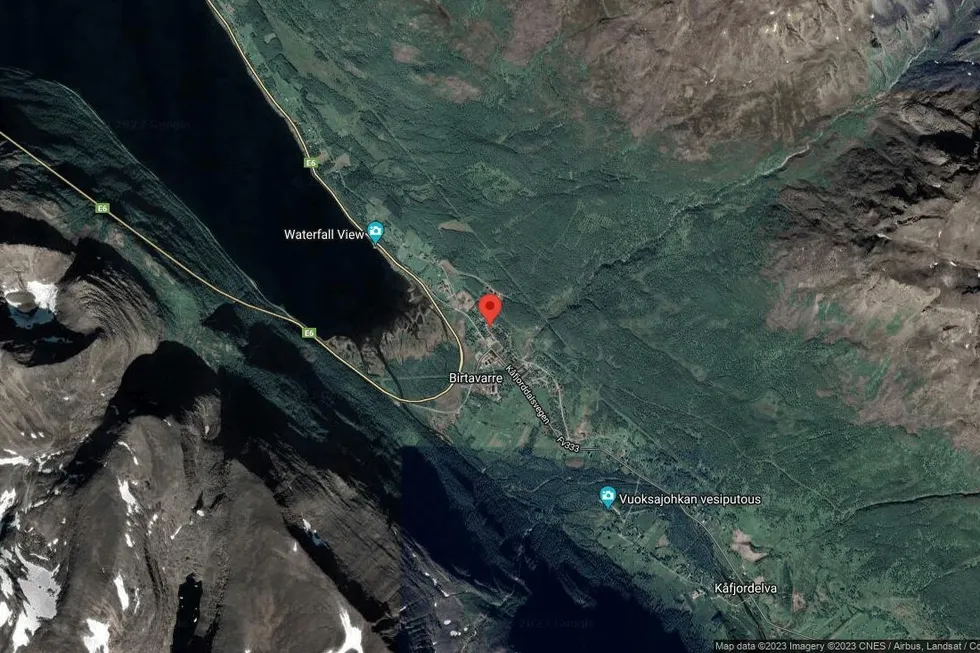 Området rundt Jordmorveien 15, Gáivuotna – Kåfjord – Kaivuono, Troms og Finnmark